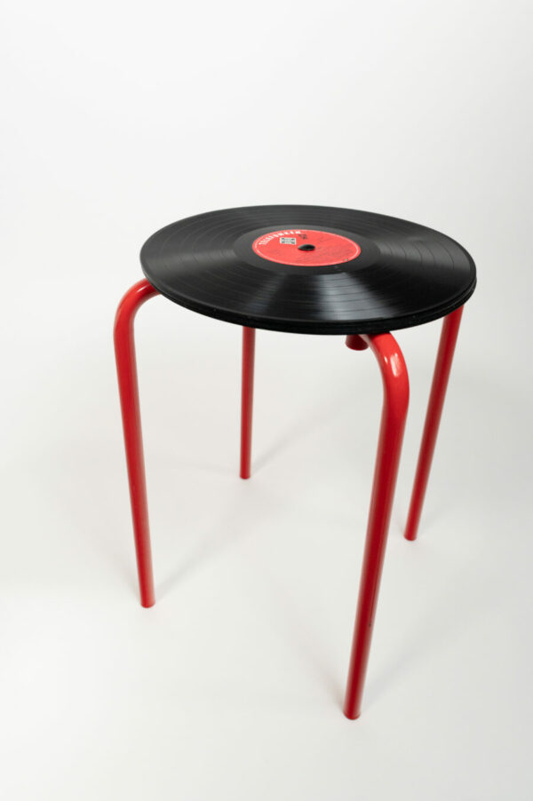 The Record Table - Red